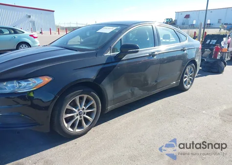 2017 Ford Fusion Se from USA, damaged, VIN 3FA6P0H72HR407827
